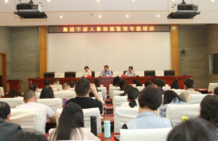 集团党委发展干部人事档案治理培训