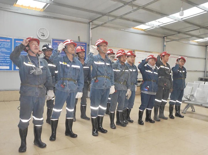 集团查抄组一行赴陆东煤矿发展2021年三季度煤矿安全大查抄