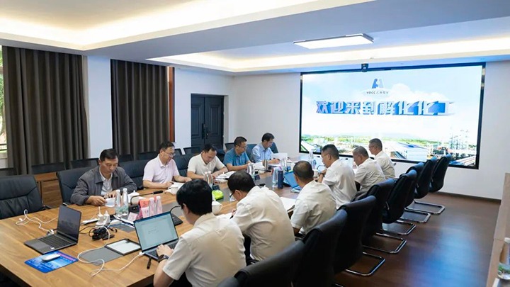 集团党委委员、副总经理张清到解化化工分公司调研领导出产经营工作