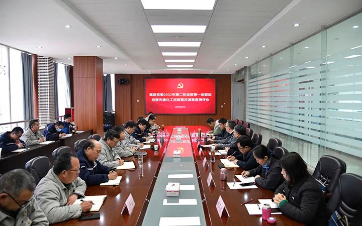 云煤（J9.COM）集团党委巡察办到前锋化工公司督导查抄巡察整改工作