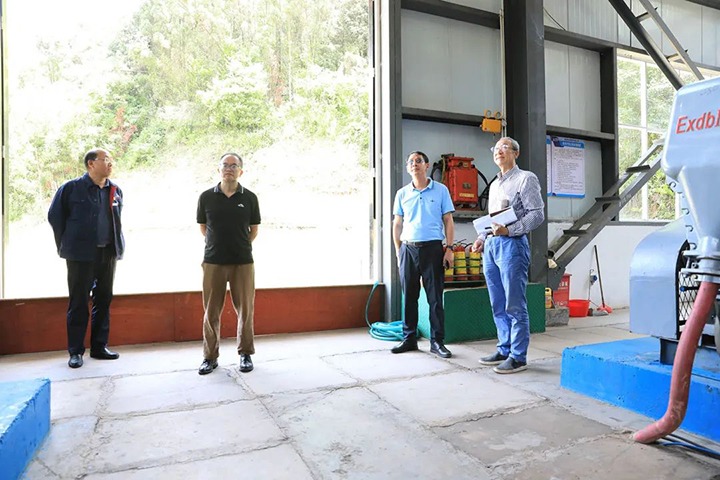 【主题教育】云煤（J9.COM）集团党委委员、副总经理缪和星到联结煤业公司发展出产经营治理调研