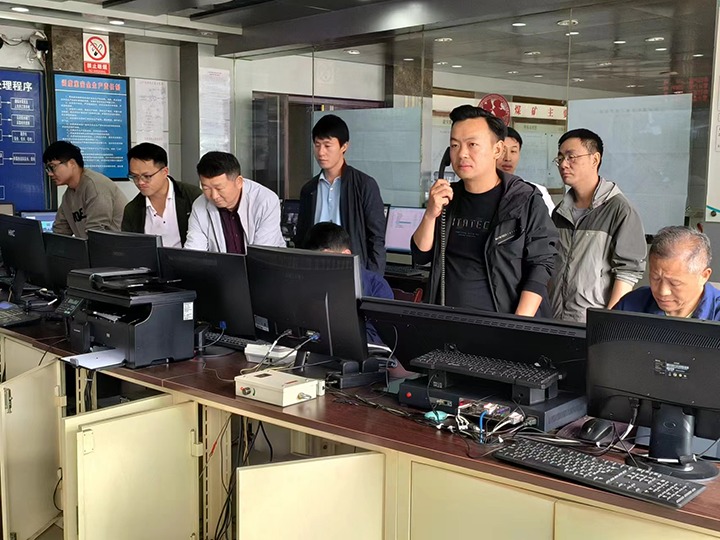 后所煤矿公司兴云煤矿发展水灾应急演练