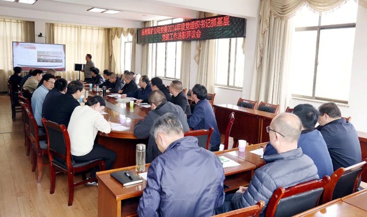 以“述”亮绩，以“评”促干│后所煤矿公司党委召开2024年度党组织书记抓基层党建工作述职评议查核会